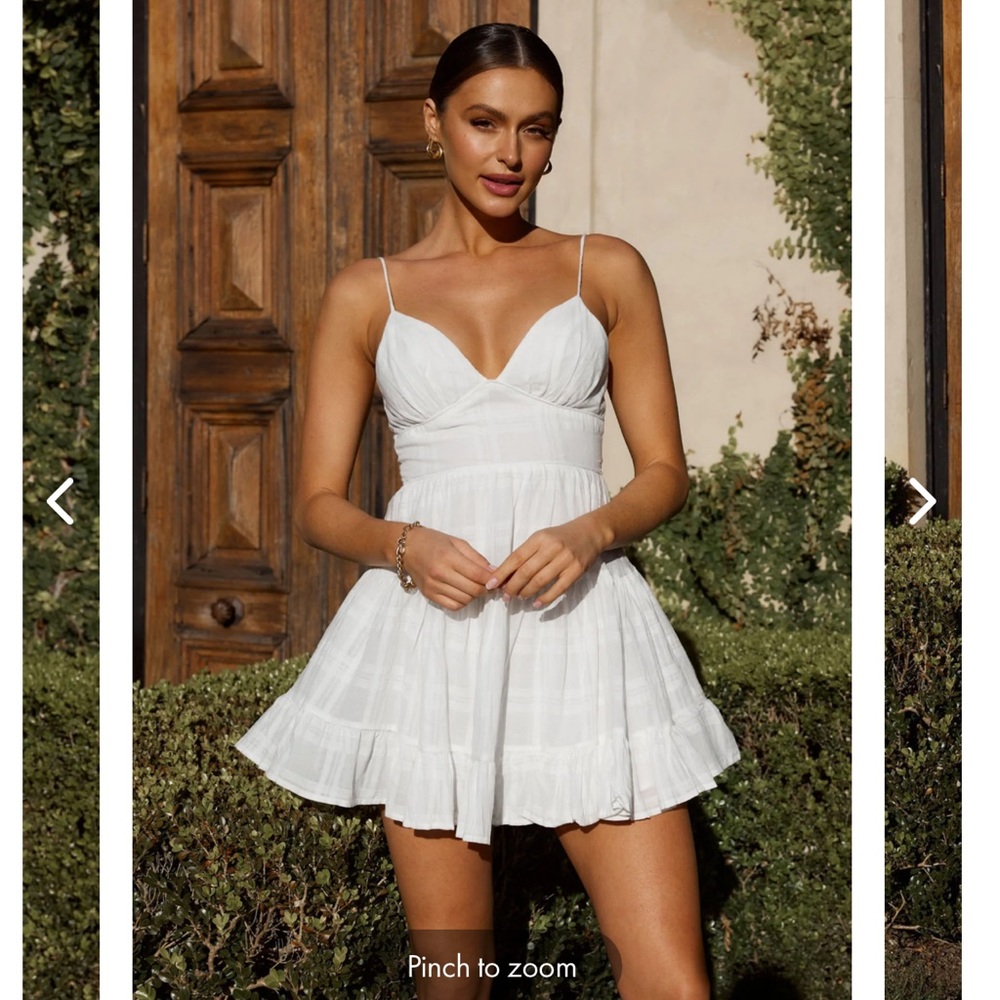 Selfie Leslie Phaedra Tied Back Dress